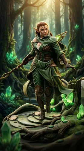 Nissa Revane The Animist of Zendikar - MTG