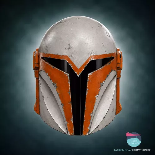 Mandalorian Female Warrior Helmet 3D Print Files The Mandalorian