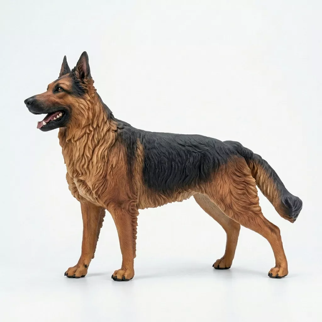 Dog 3D Printable Model Untextured 3D print model