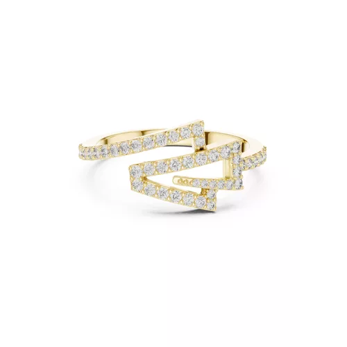 Premium Custom Fine Jewelry Diamond Ring Gold Band STL 3DM 01 75