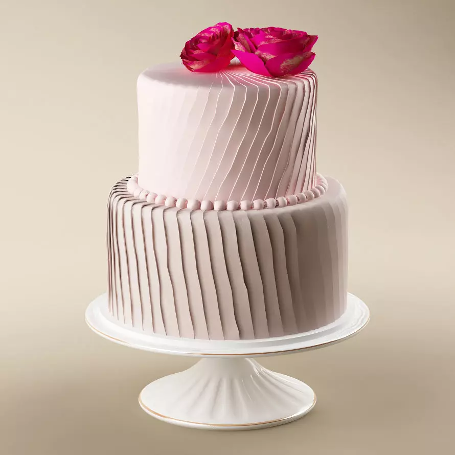 Cake 23 with roses 3D model_0