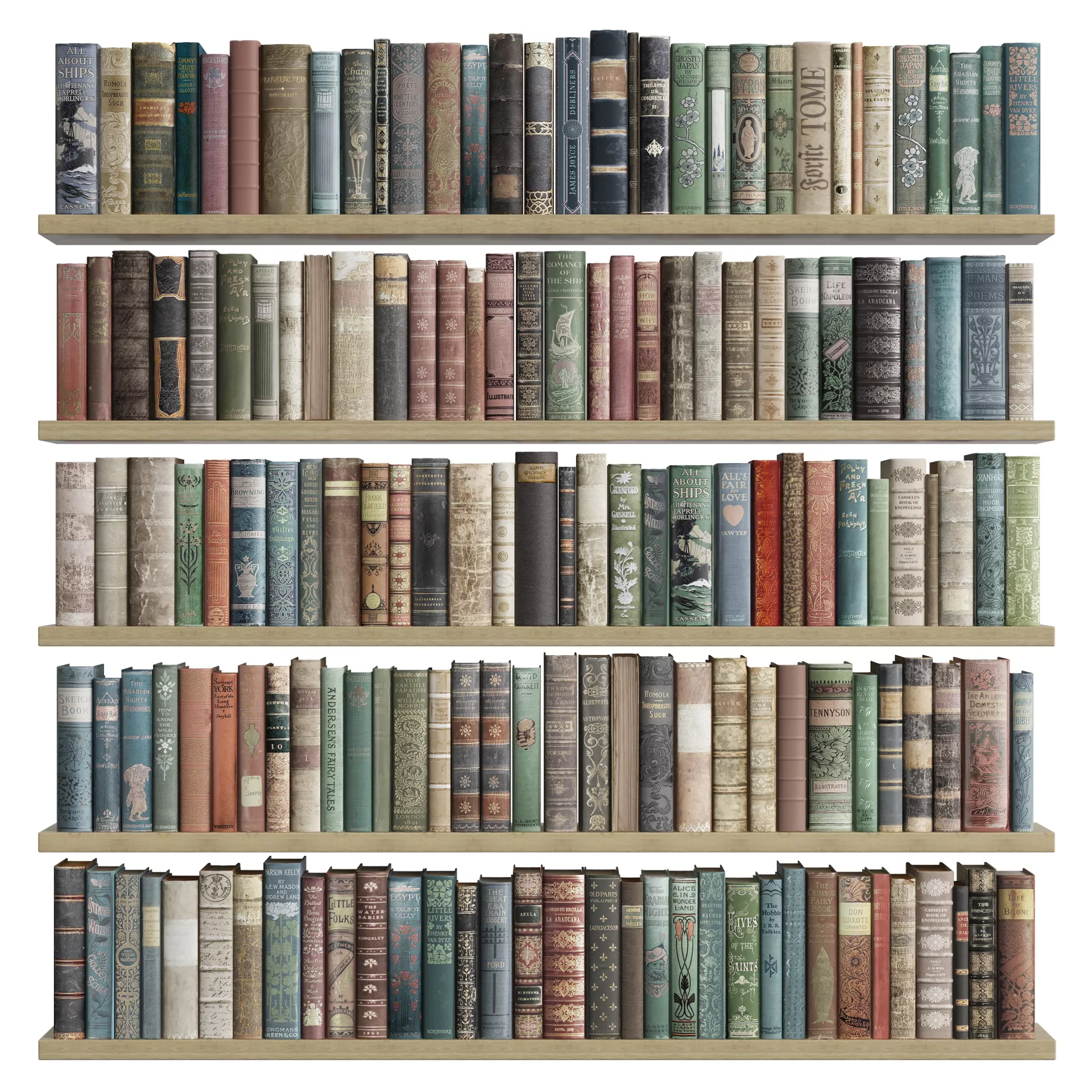 Classic Books 83 3D model