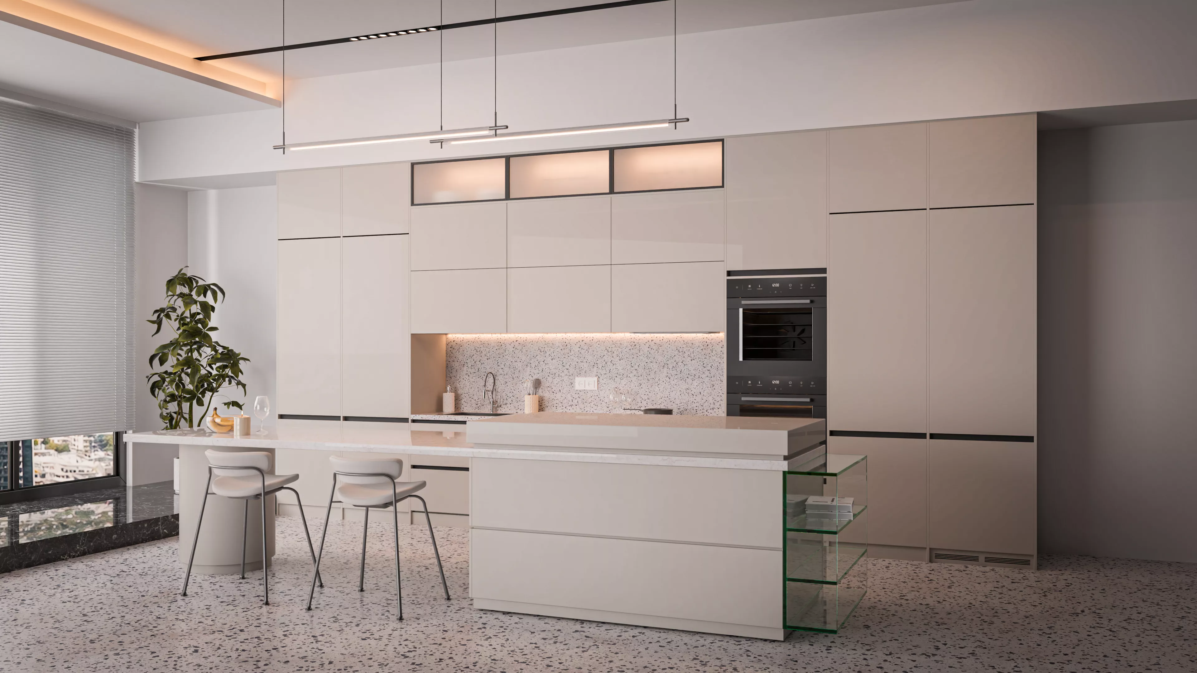 Modern kitchen 3D model