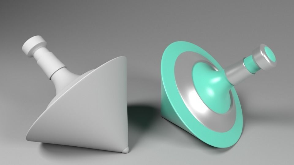 Spinner Top Spinner 3D model_0