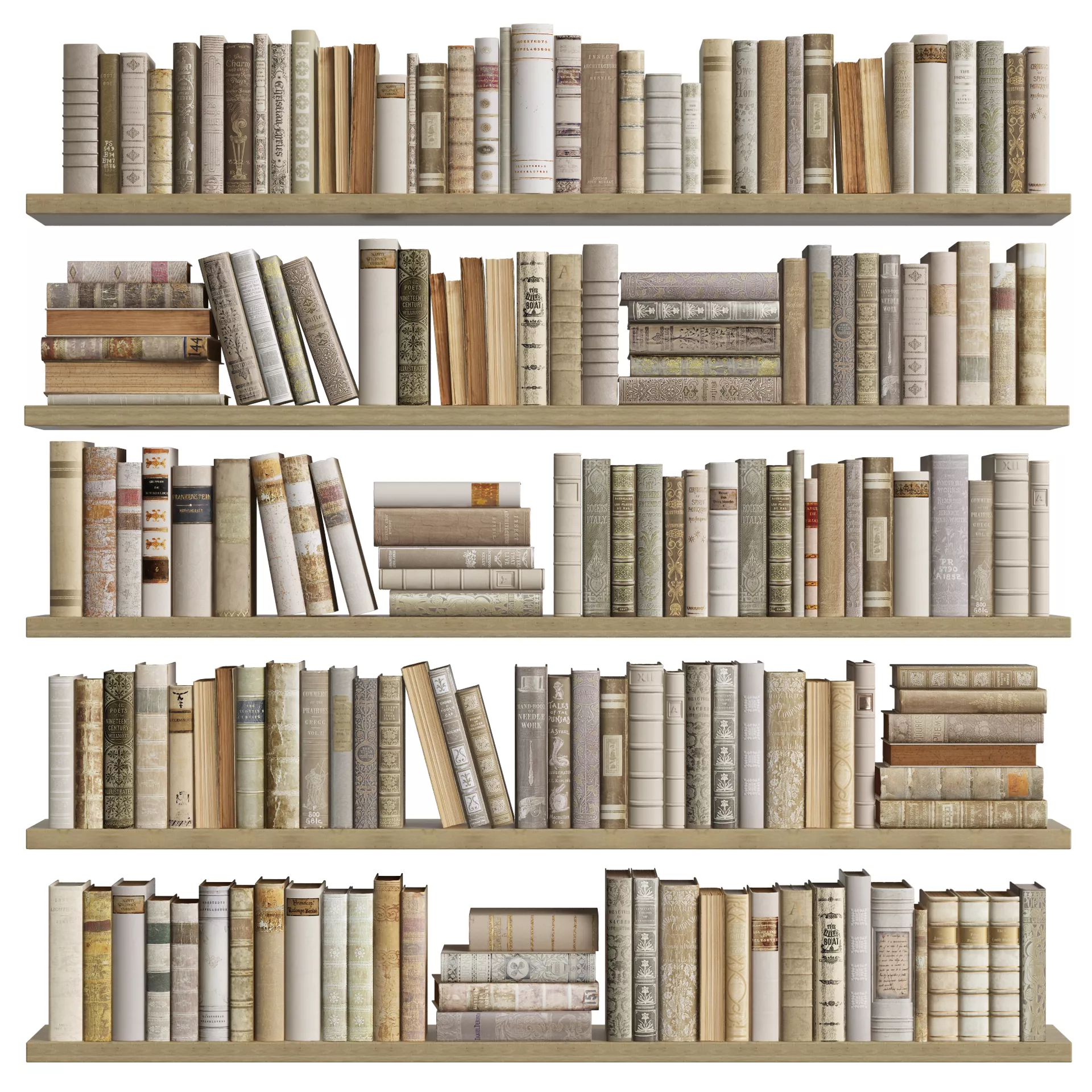 Classic Books 84 3D model