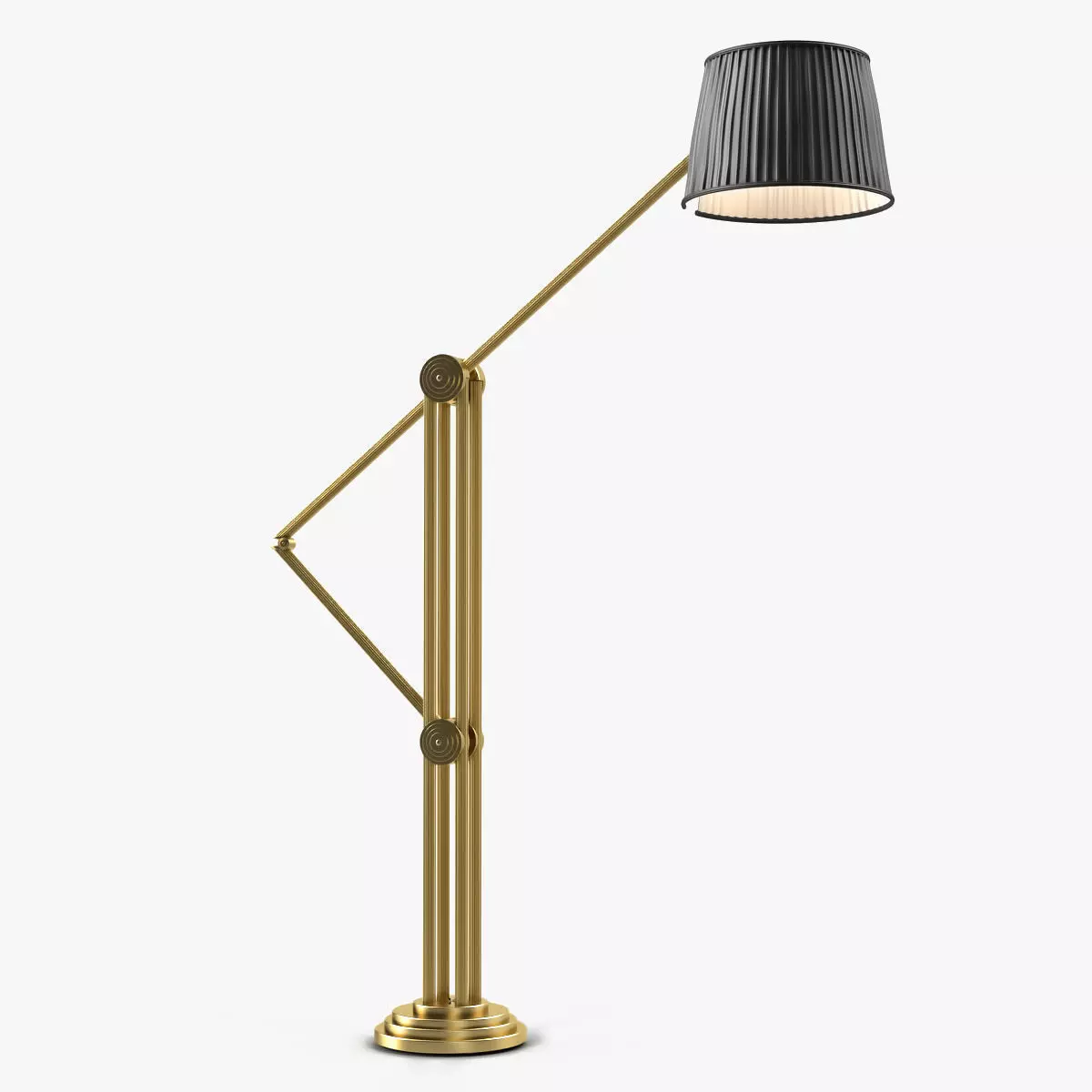 Charles Paris Propylees Floor Lamp 3D model_0