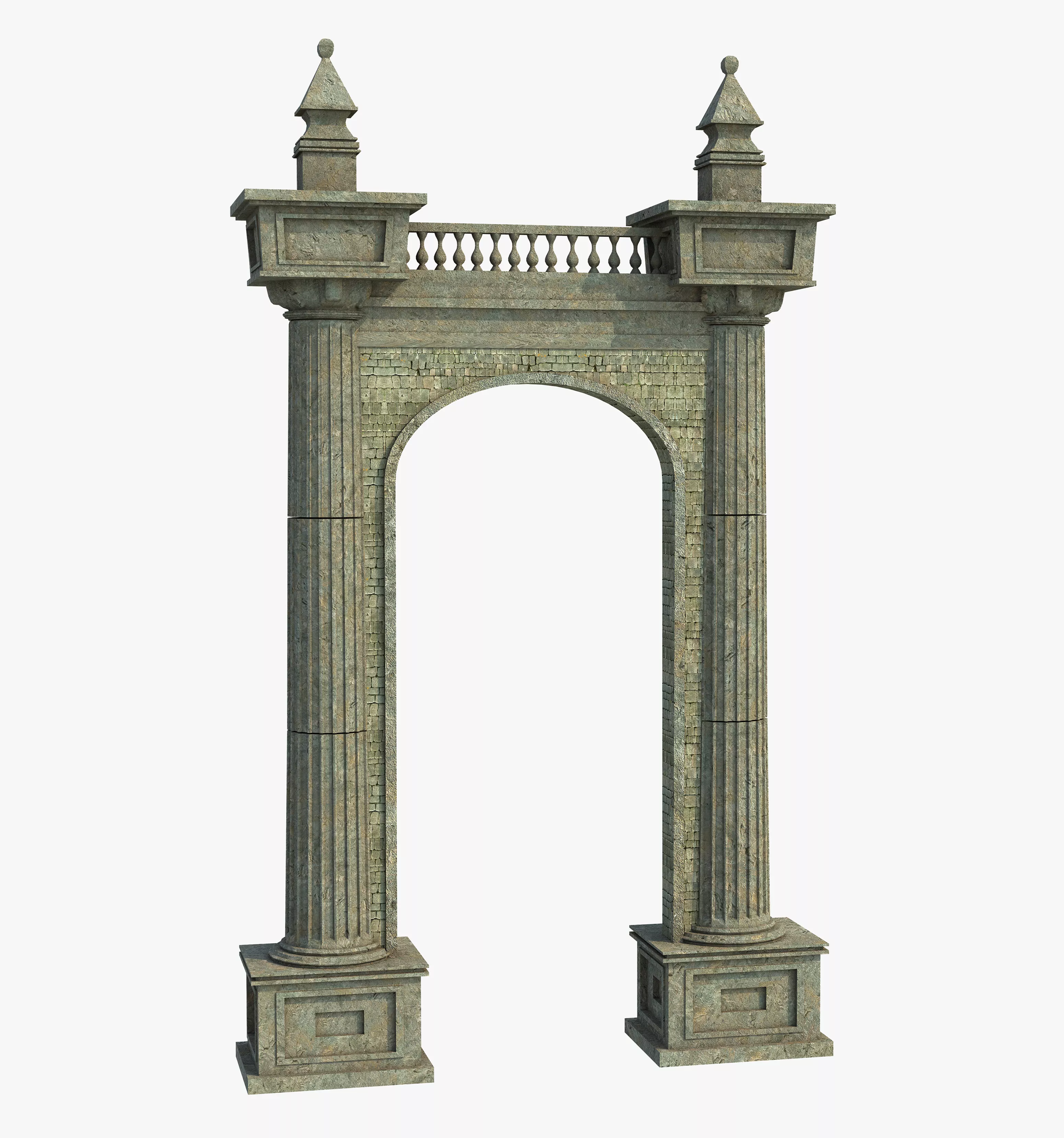 Classic Ancient Arch Free 3D model