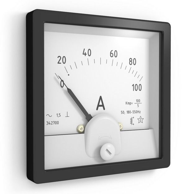 Amperemeter Voltmeter 3D model_5