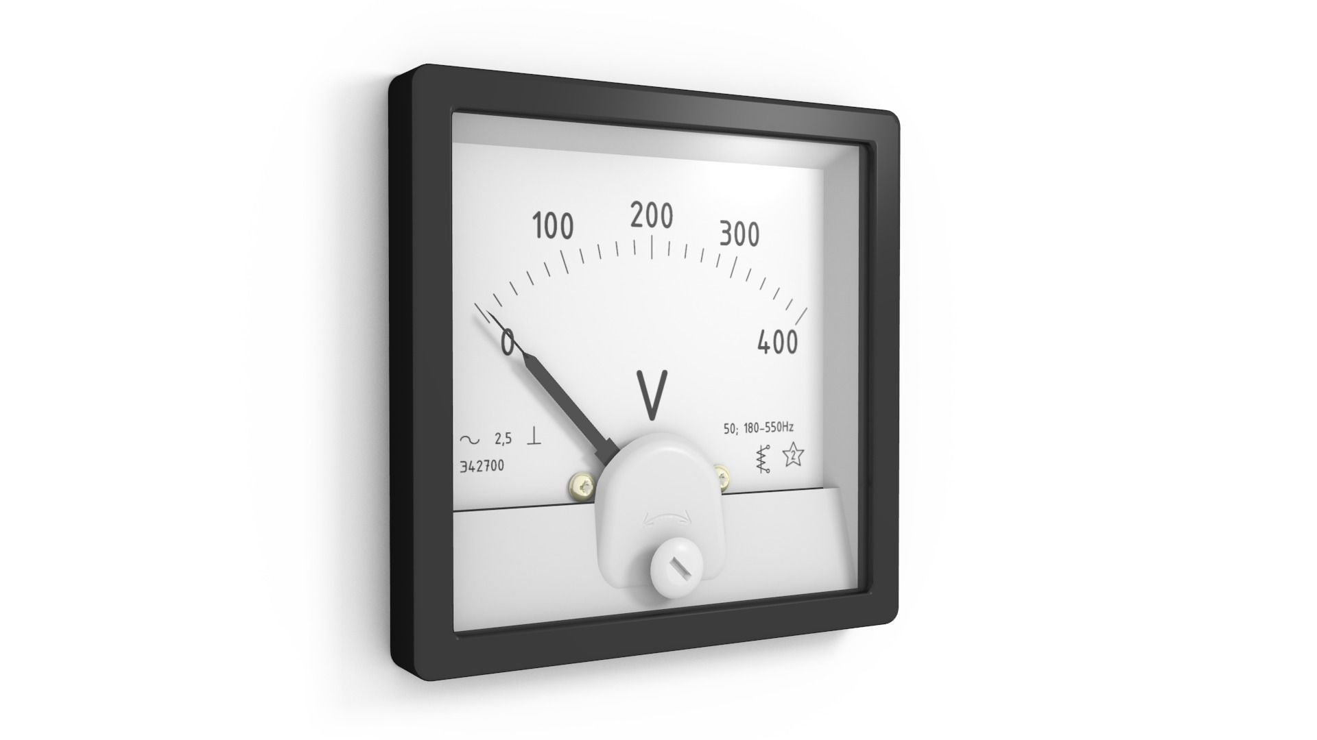 Amperemeter Voltmeter 3D model_2