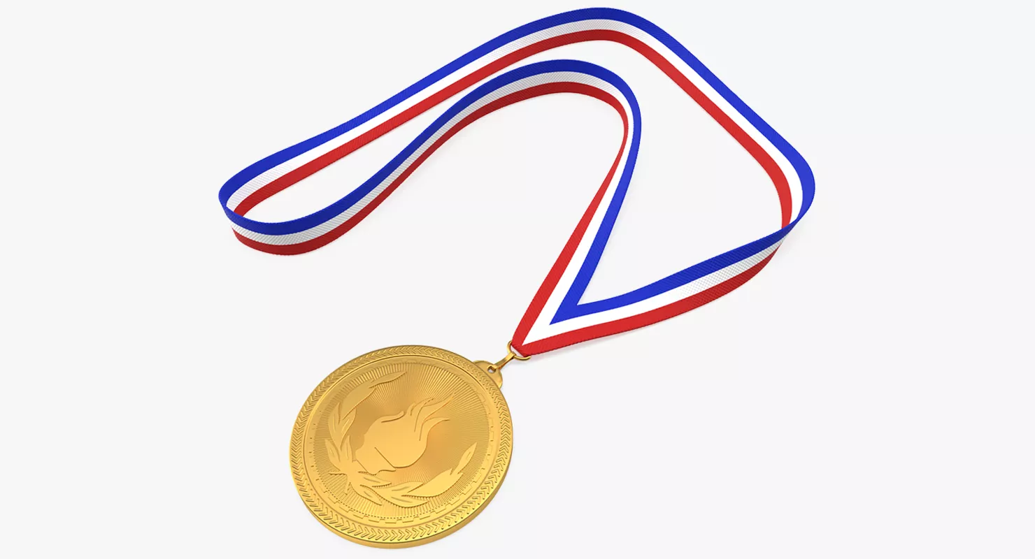 Sport Medal 3D model
