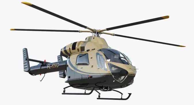 Light Private Jet Helicopter MD 902 Explorer