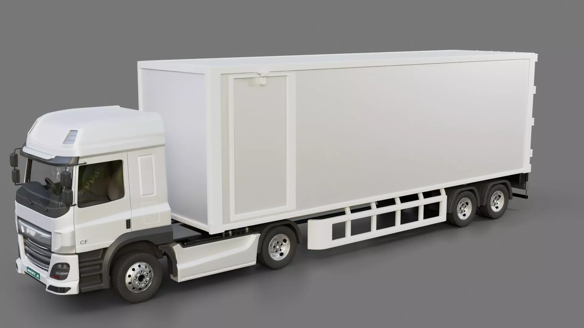 DAF CF Trailer 2020 3D model
