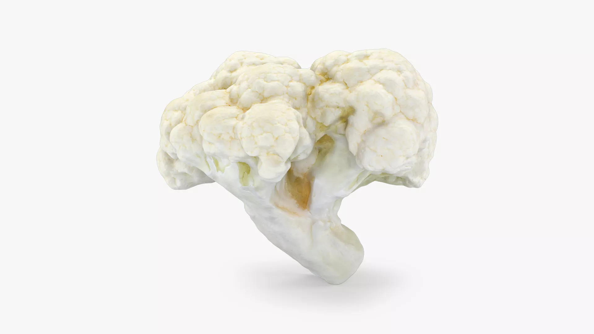 Cauliflower Florets 01 Low-poly 3D model