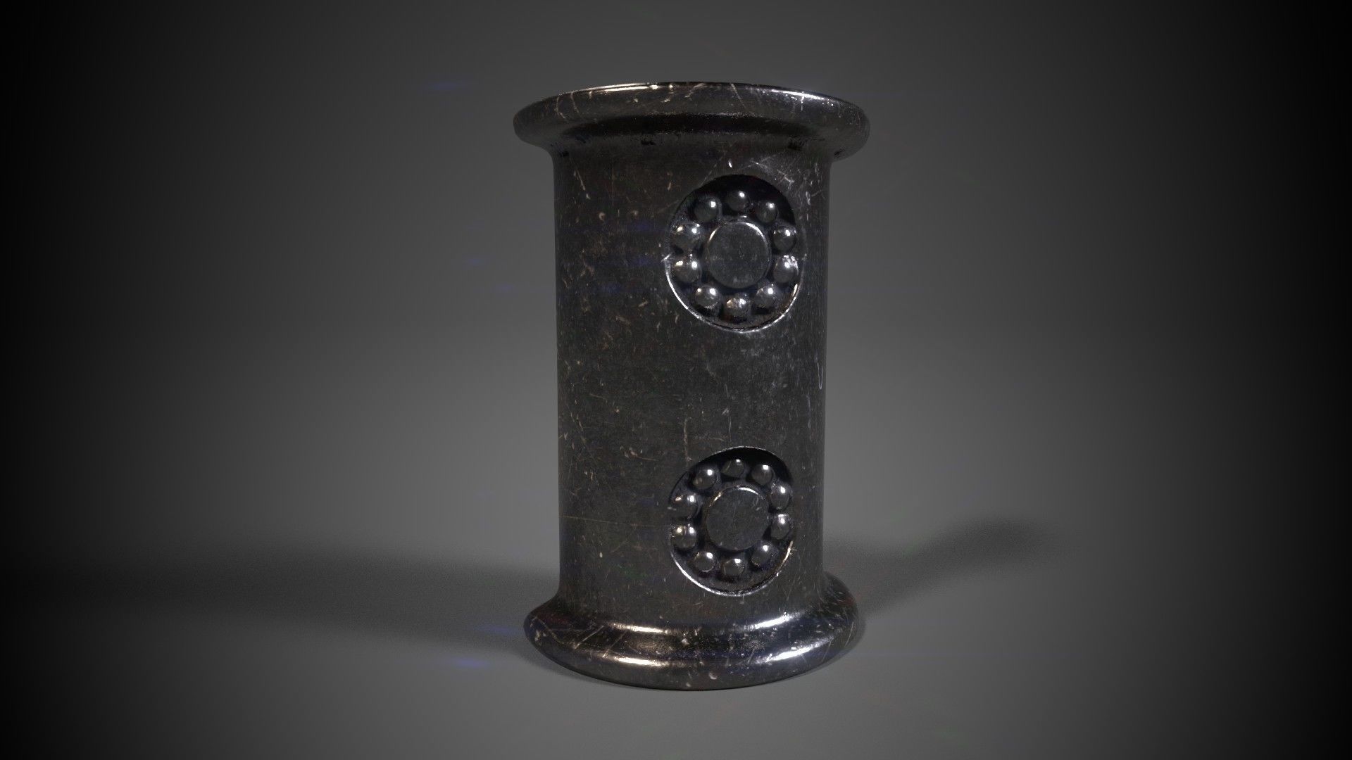 Dreadlocks for production render in Vray editable 3D model_15