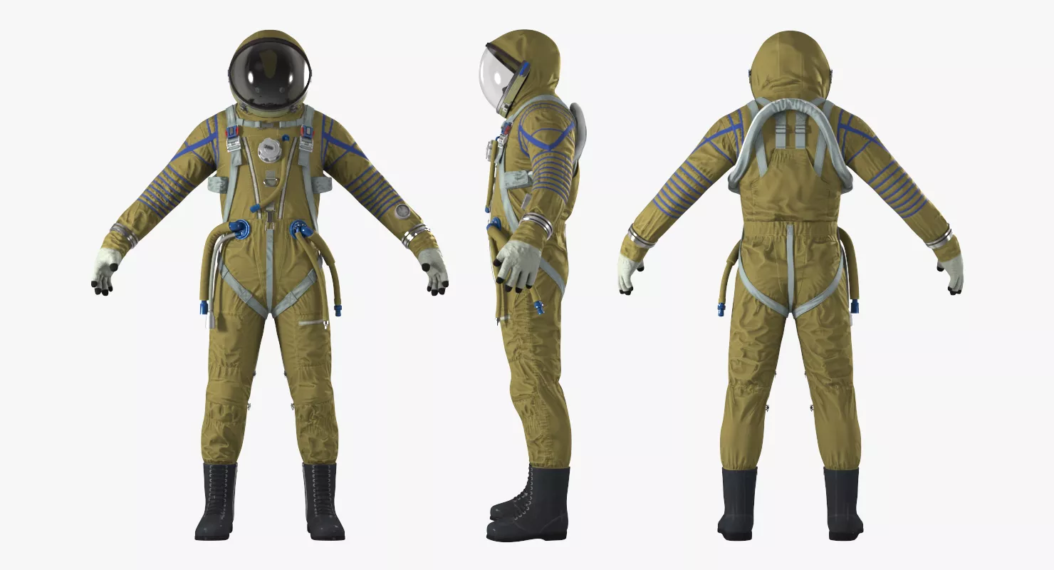 Strizh Space Suit 3D model