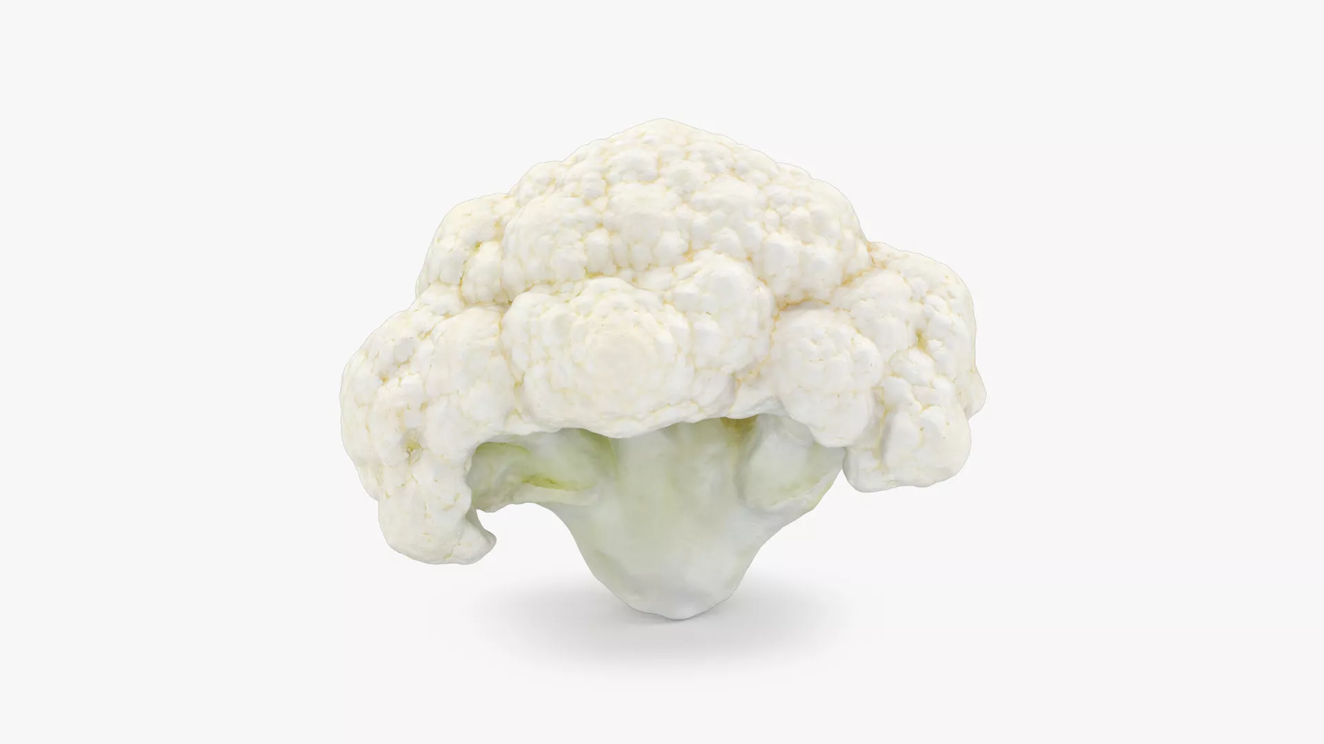 Cauliflower Florets 02 Low-poly 3D model