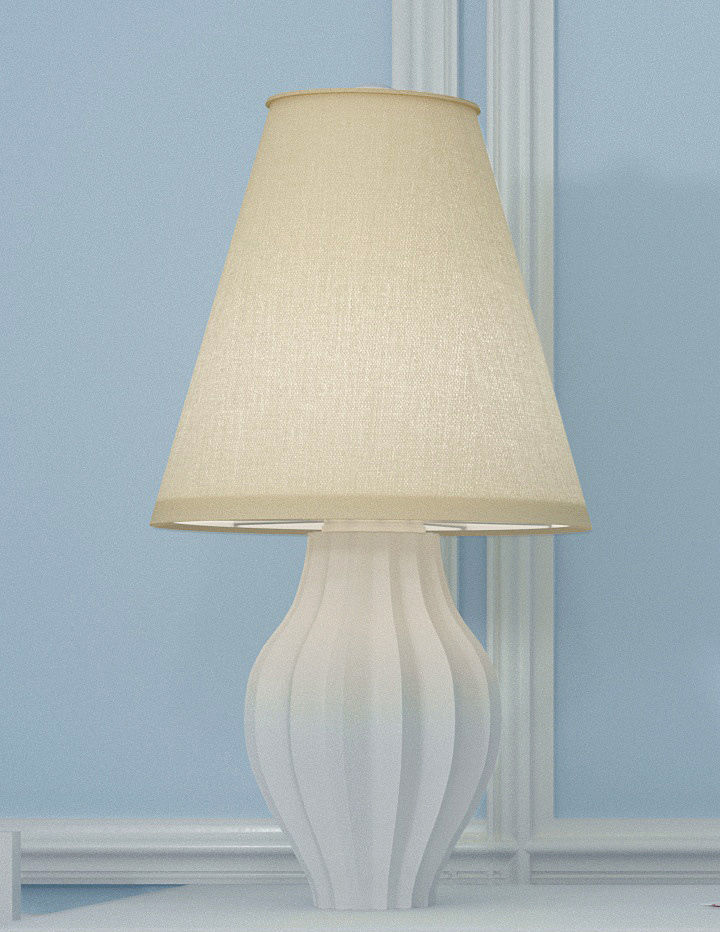 Decorative set Modern 3D model_4