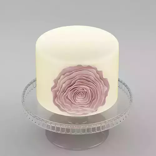 Cake 24 small cake with flower