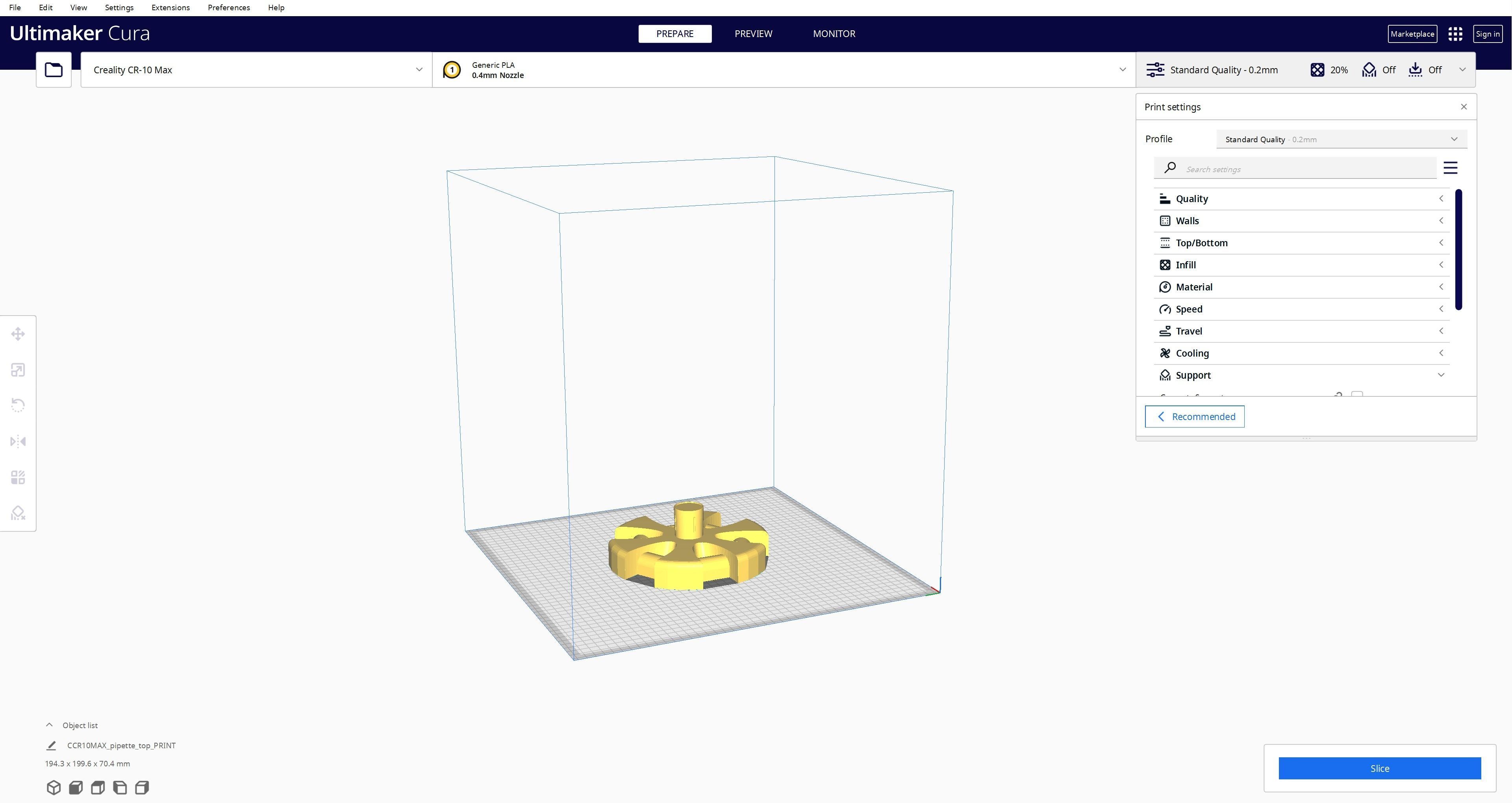Medical Pipette Stand 3D model_11