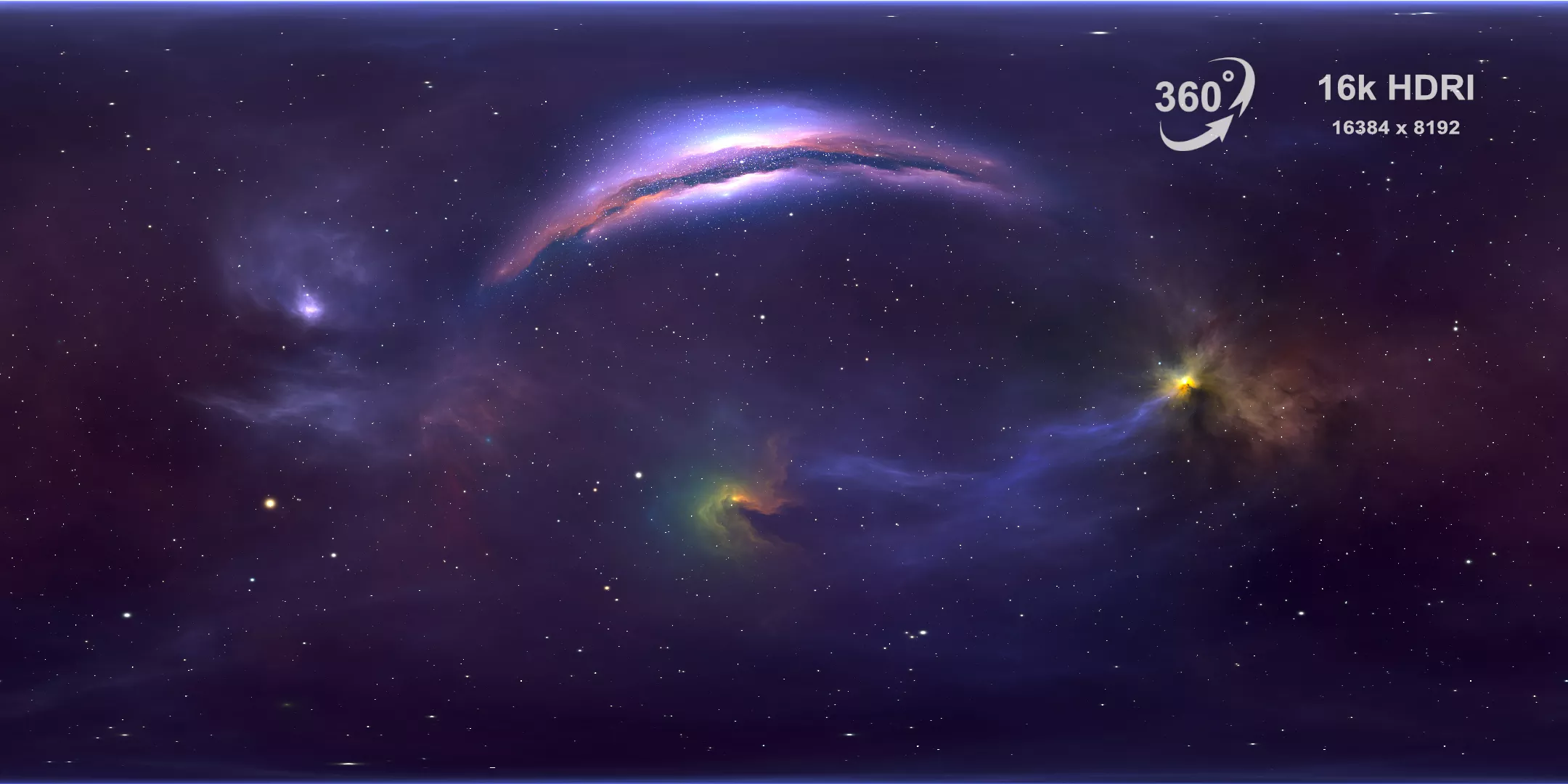360 degree 16k HDRI space background SG-3896 3D model