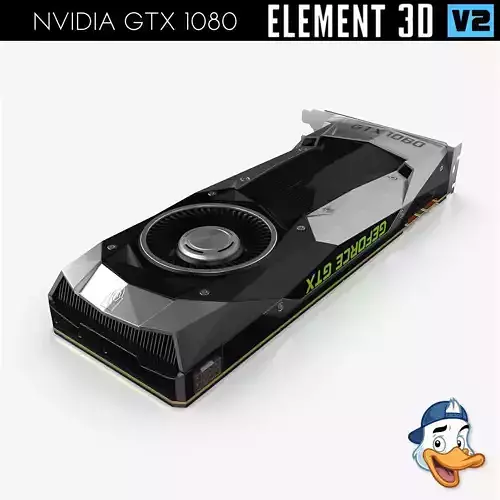 NVIDIA GTX 1080 for Element 3D 3D model