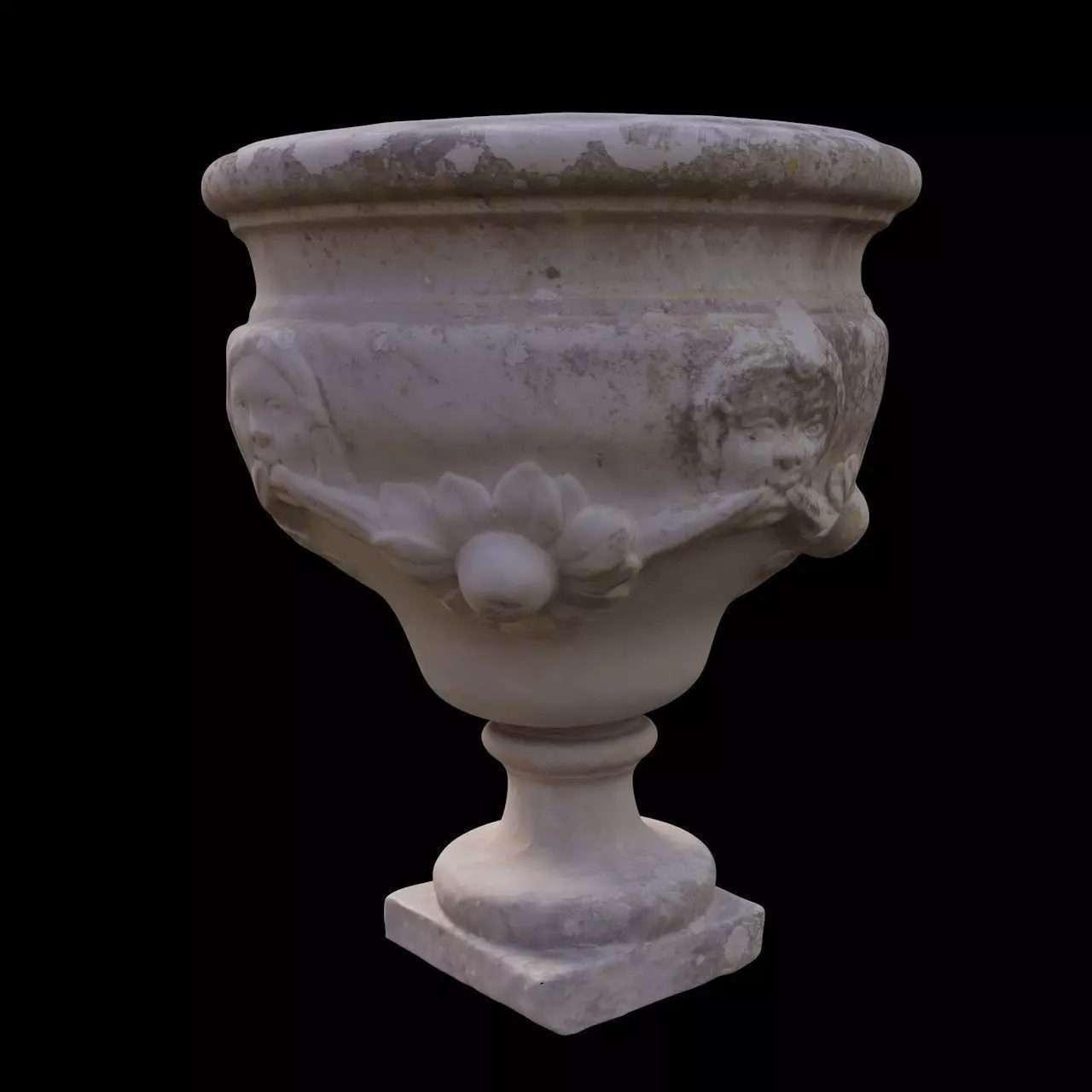 Decorative Outdoor Vase Free 3D model