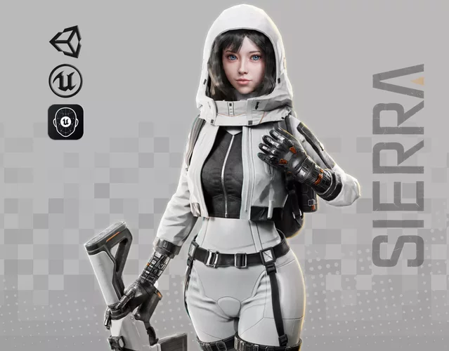 Sierra - Game Ready Female Character