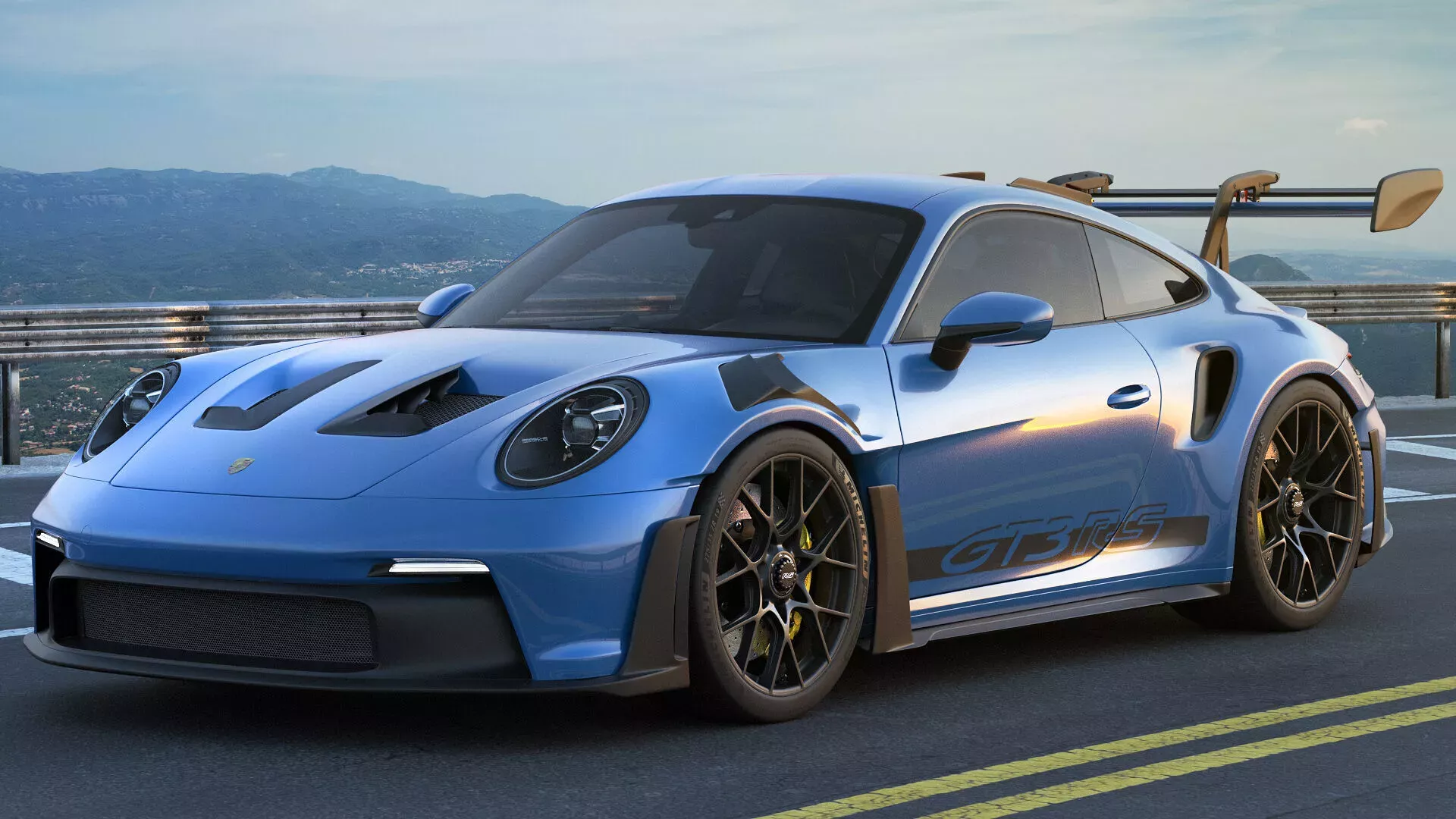 Porsche911 GT3 RS 2023 3D model