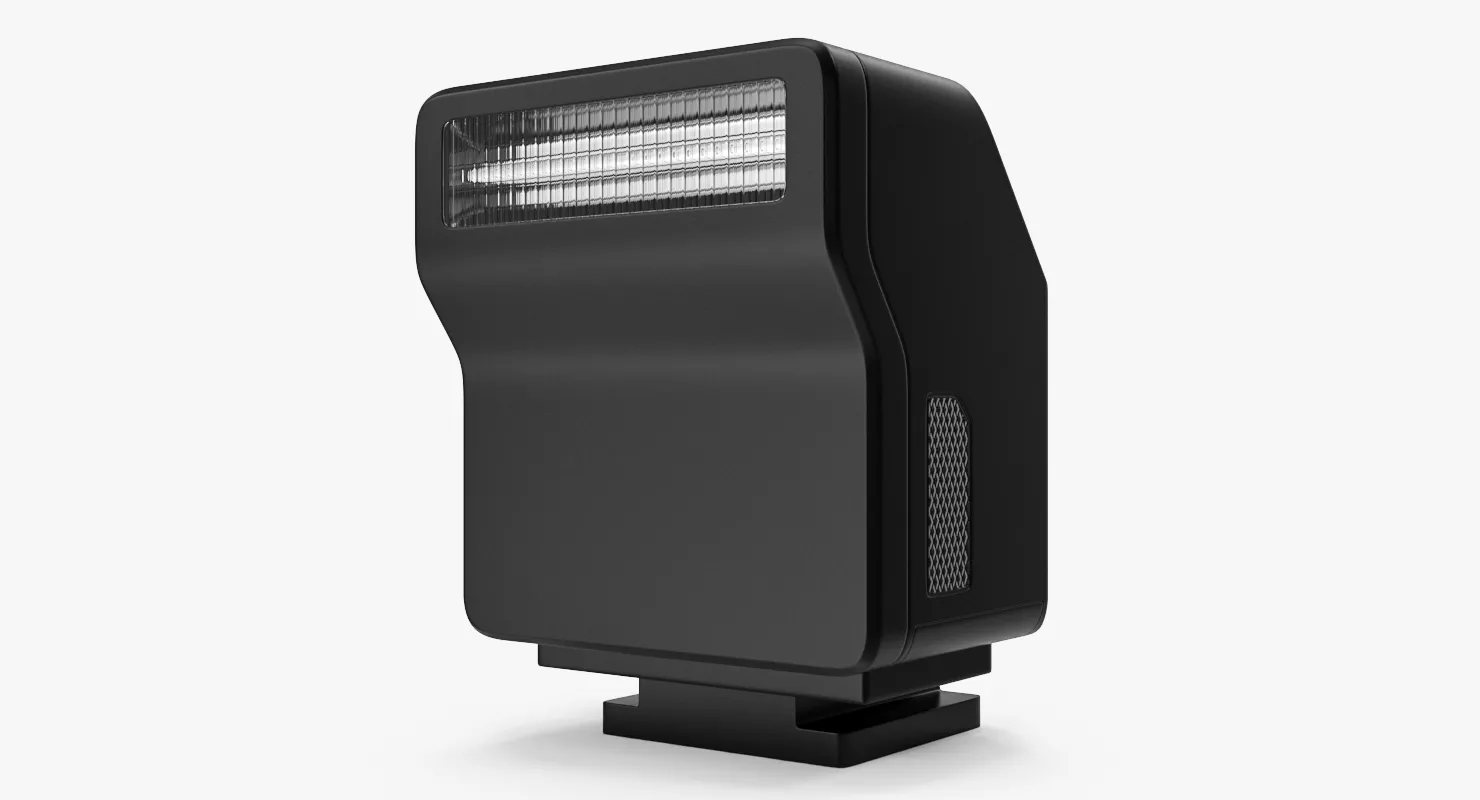 Compact Speedlight 3D model