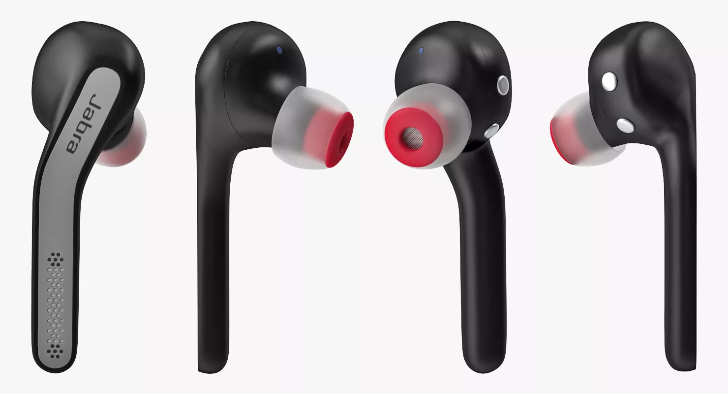 Wireless Headset Jabra Eclipse 3D model