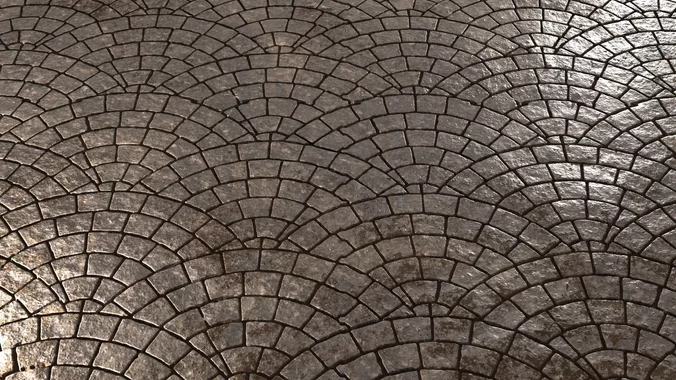 Paving Stones 8K PBR Texture
