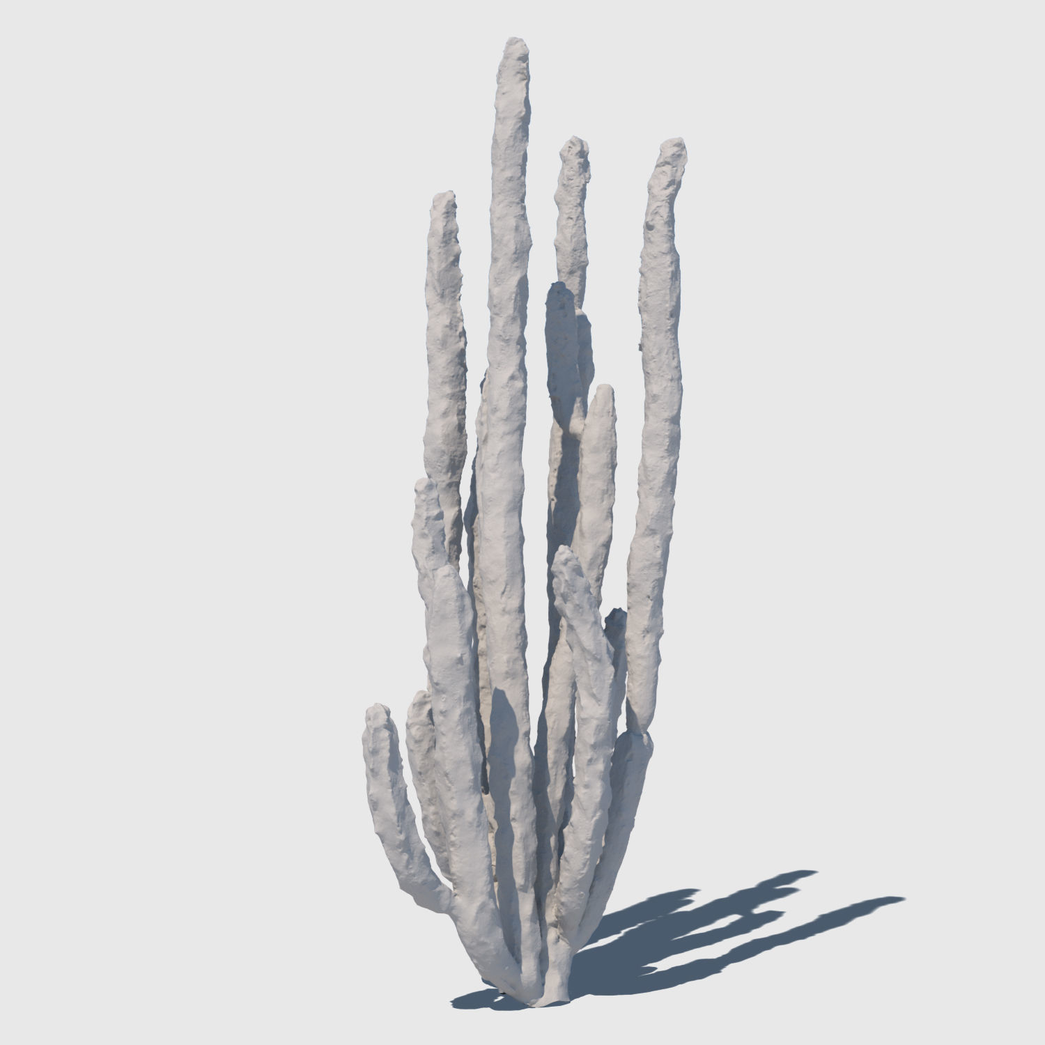 Totem Cactus 3D model_1