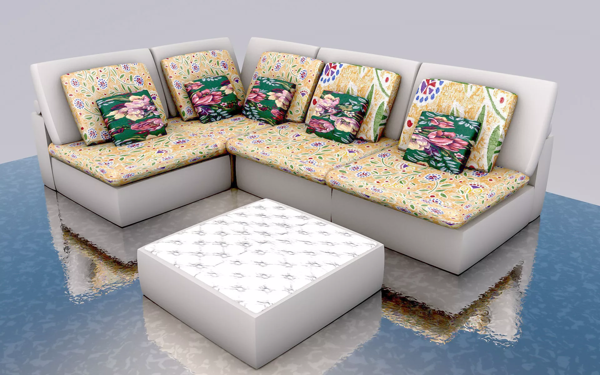 Corner Sofa 3D model
