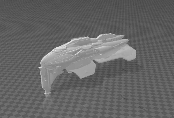 Kazon Raider 3D print model