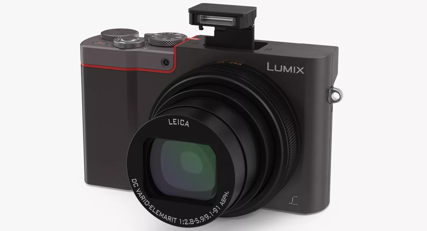 Digital Camera Panasonic ZS100 3D model