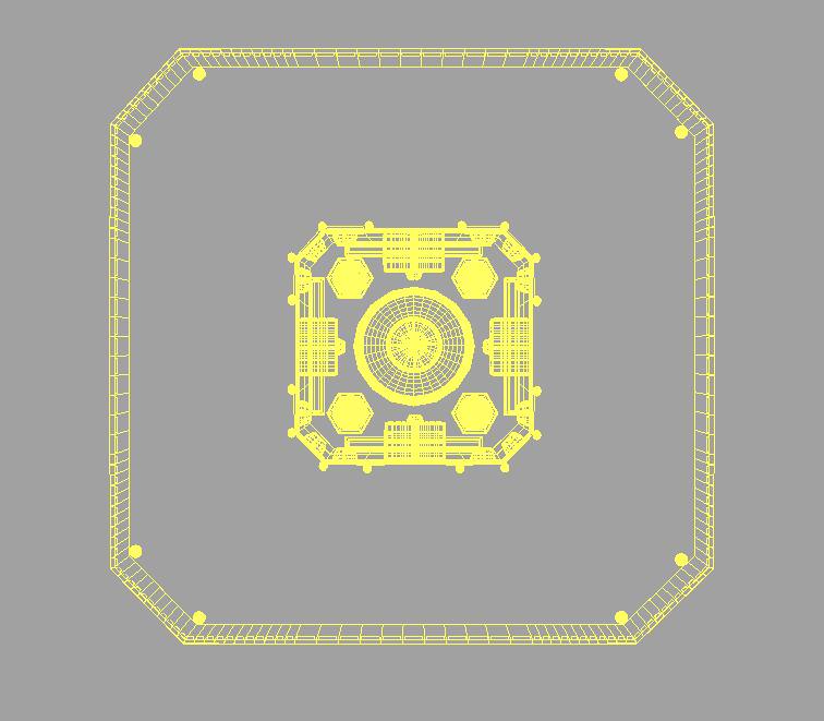 Tadj Mahal 3D model_4