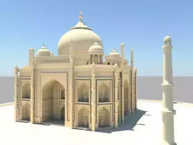 Tadj Mahal 3D model