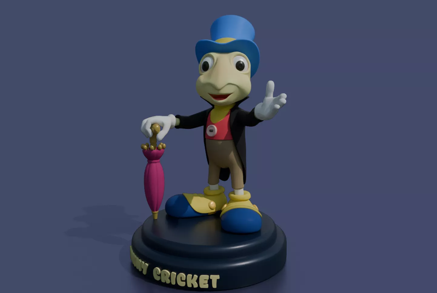 Jiminy the Cricket 3D print model