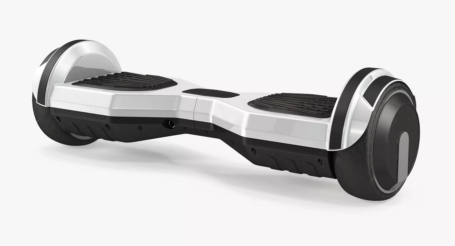 Gyroscooter Rigged 3D model
