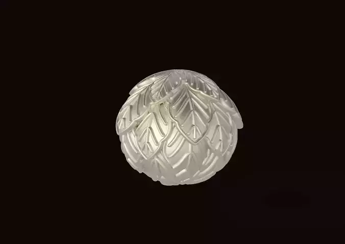 leaf ball 3D print model