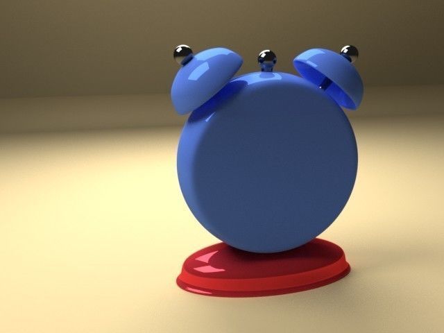 Alarm clock Free 3D model_3