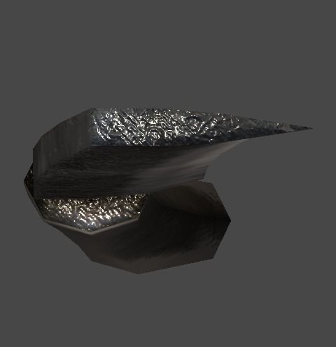 nata1 knife Low-poly 3D model_10