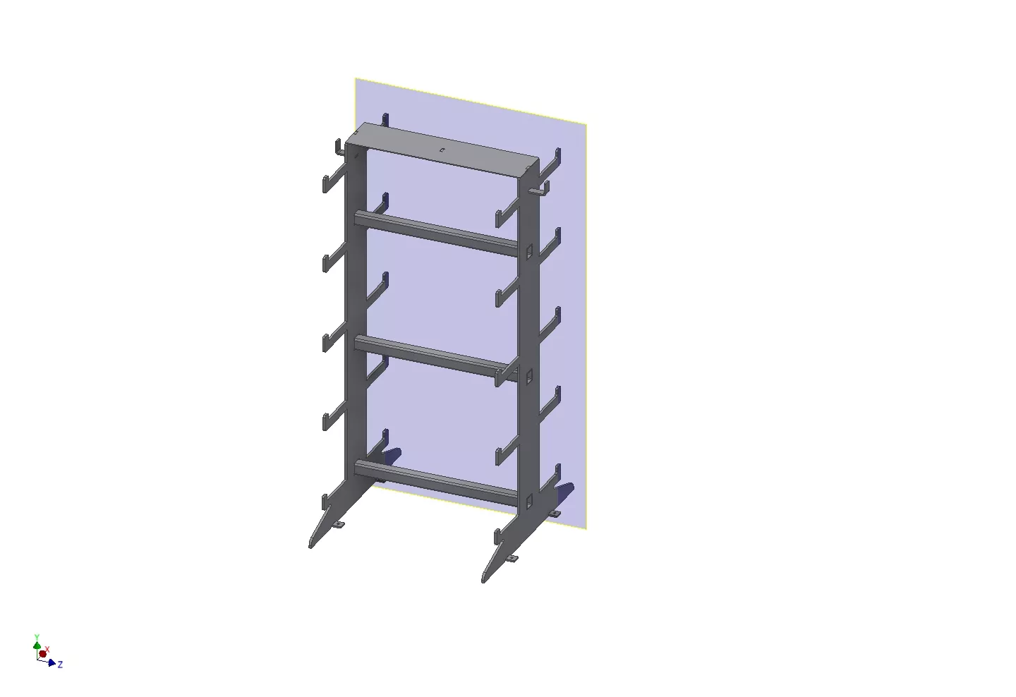 rangement pour les axe ou tubes et autres 3D print model