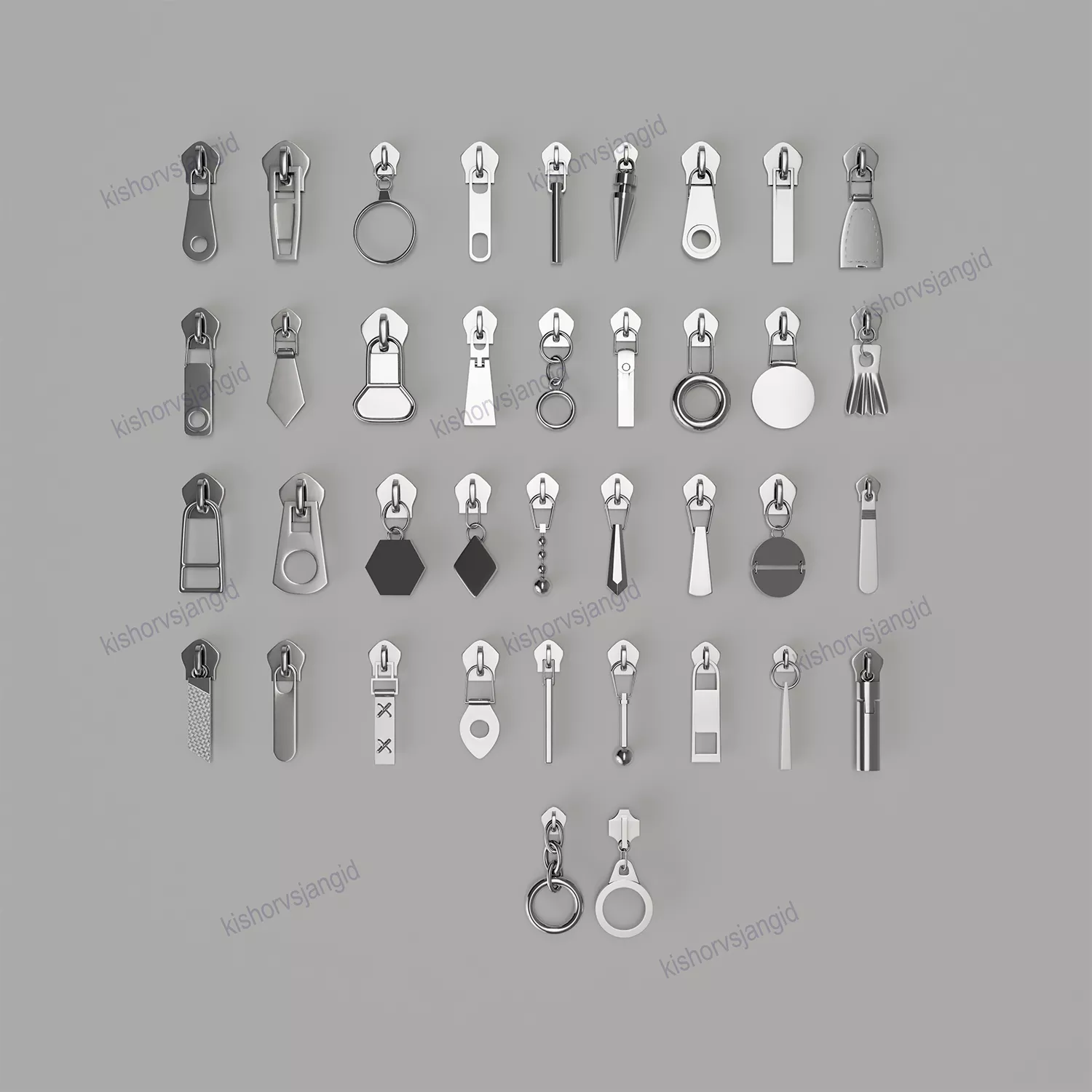 38 Zip Model 3D model