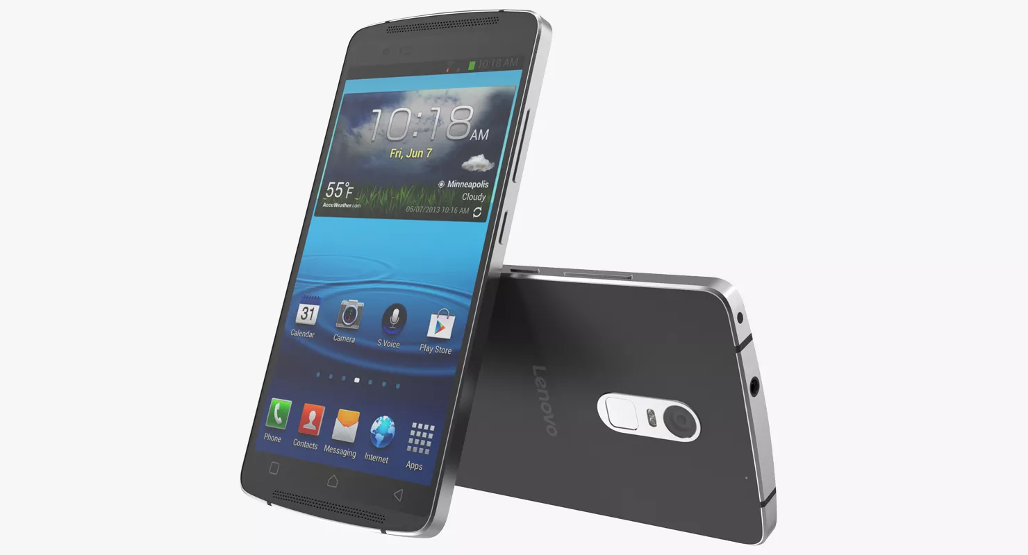 Lenovo Vibe X3 Black 3D model