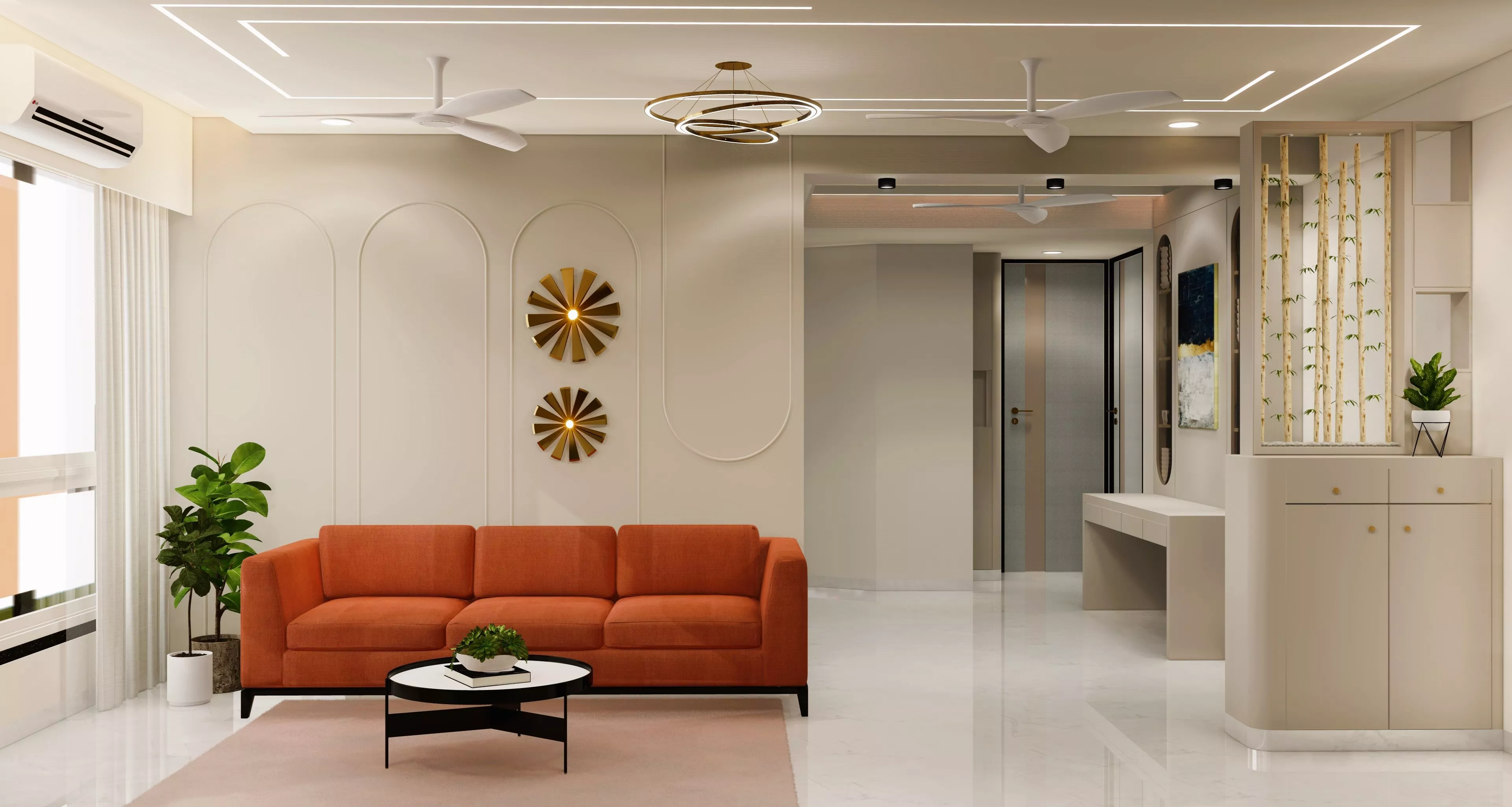 Modern Apartment Interior 3D model