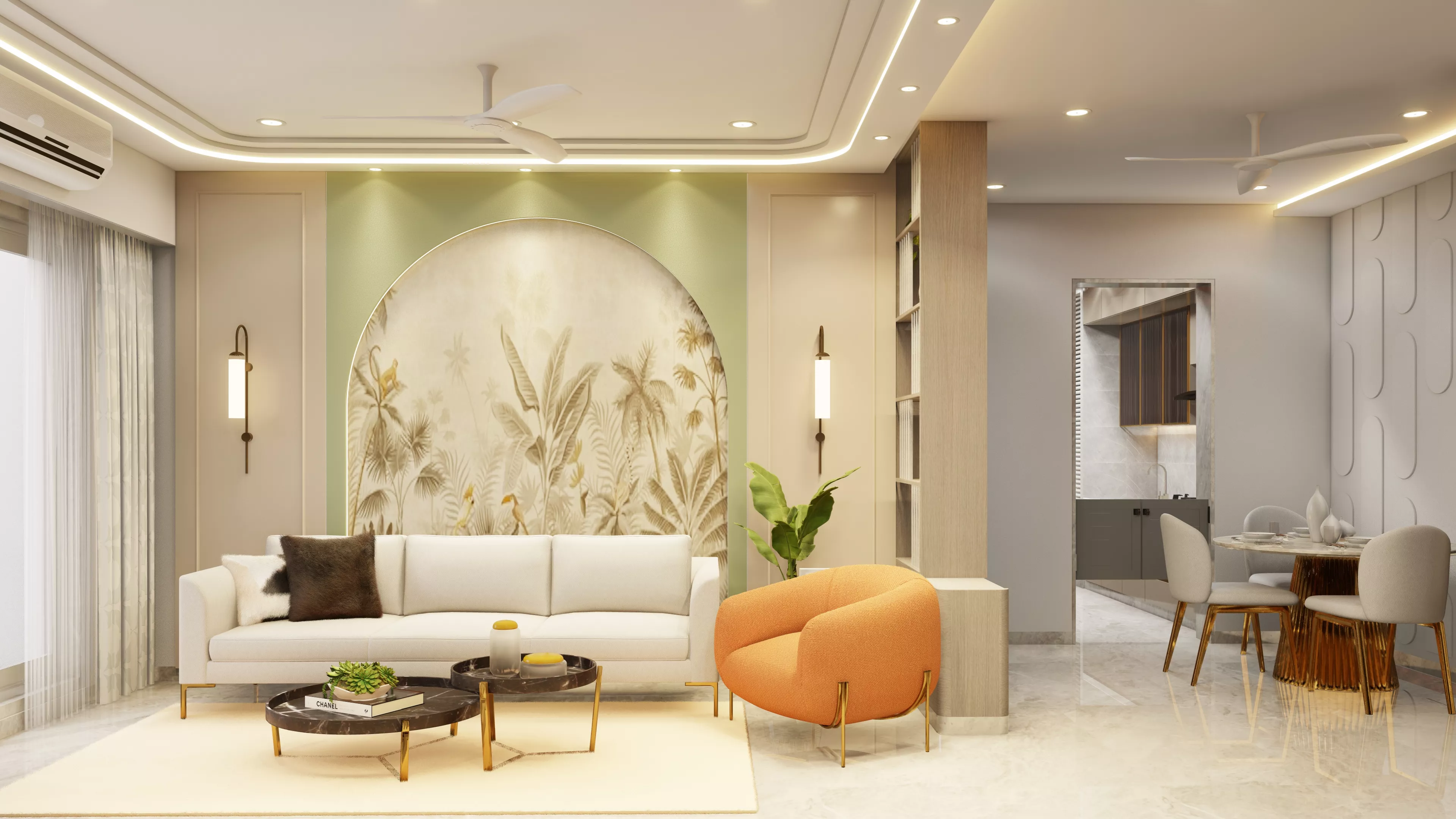 Modern Apartment Interior 3D model