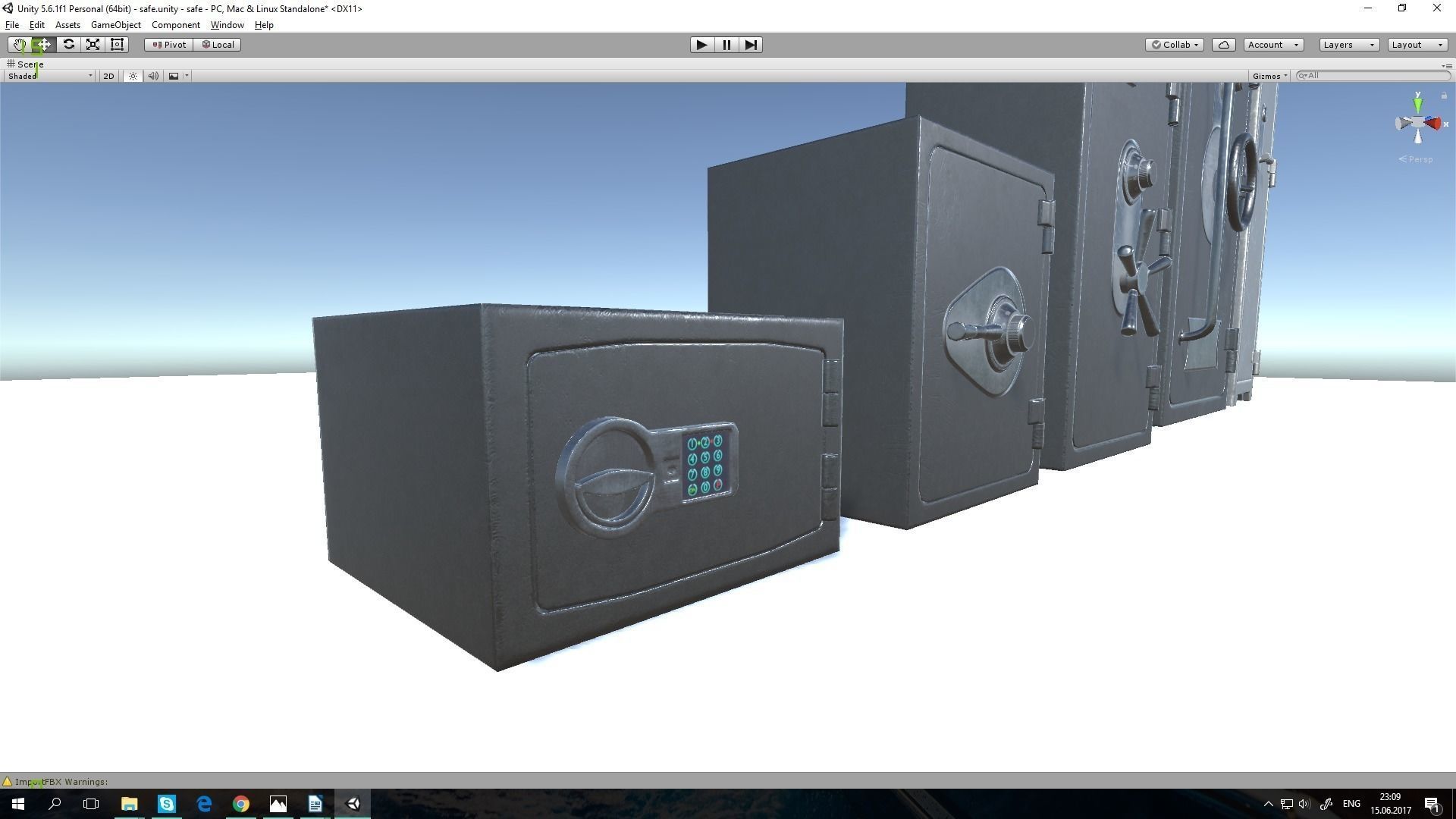 Safe super Pack Low-poly 3D model_8