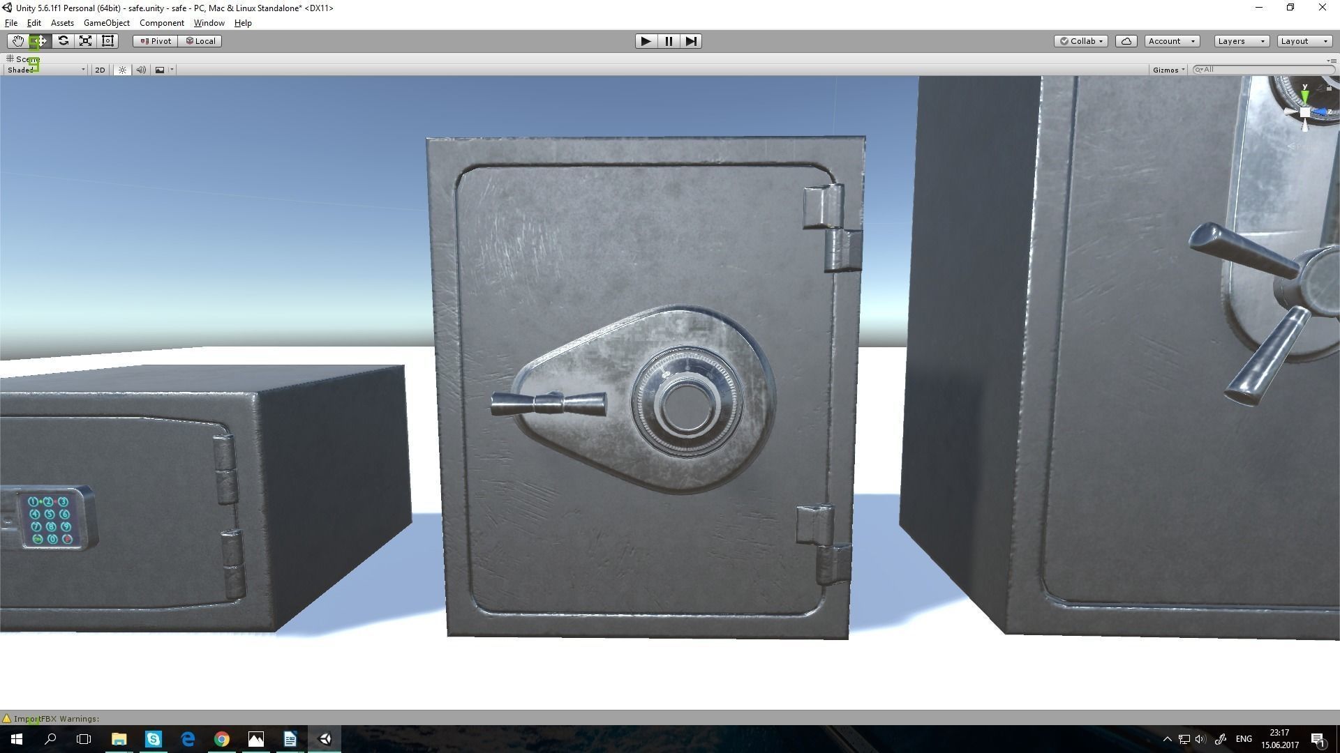 Safe super Pack Low-poly 3D model_14