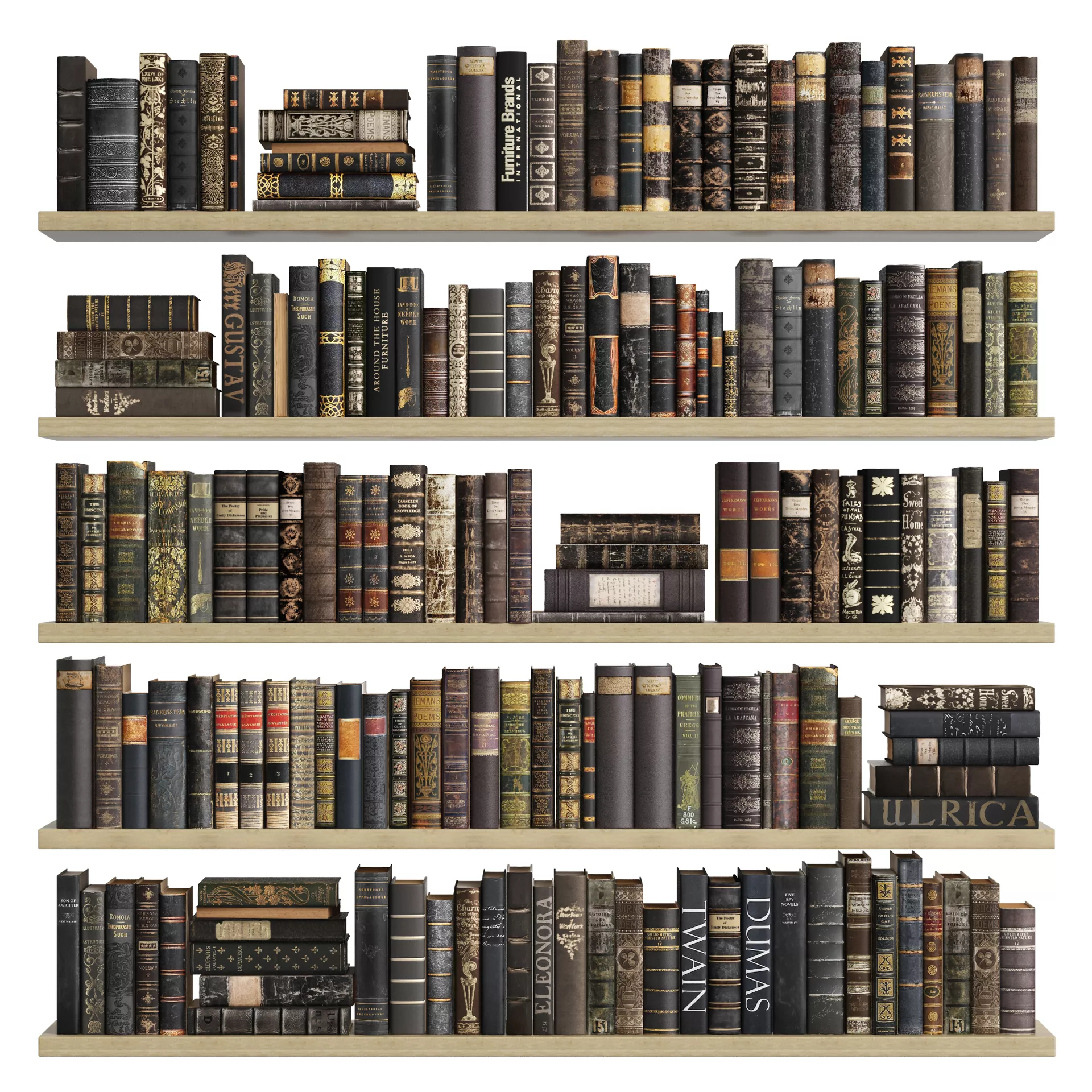Classic Books 85 3D model